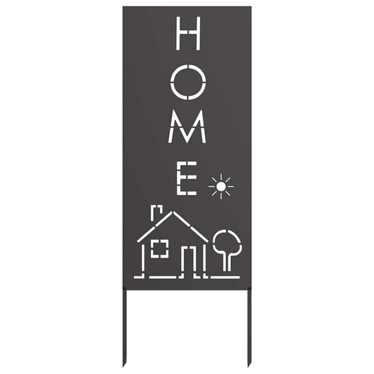 vidaXL Οθόνη Ιδιωτικότητας Κήπου Μαιανδρικό σχέδιο Μαύρο 50 x 140 εκ