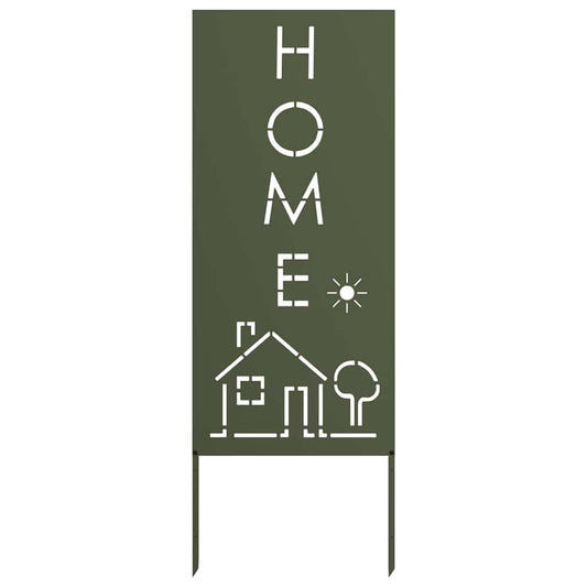 vidaXL Οθόνη Ιδιωτικότητας Κήπου Μαιανδρικό σχέδιο Λαδί 50 x 140 εκ