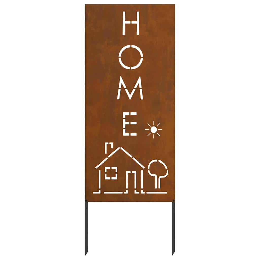 vidaXL Οθόνη Ιδιωτικότητας Κήπου Σκ rusty 50 x 140 εκ