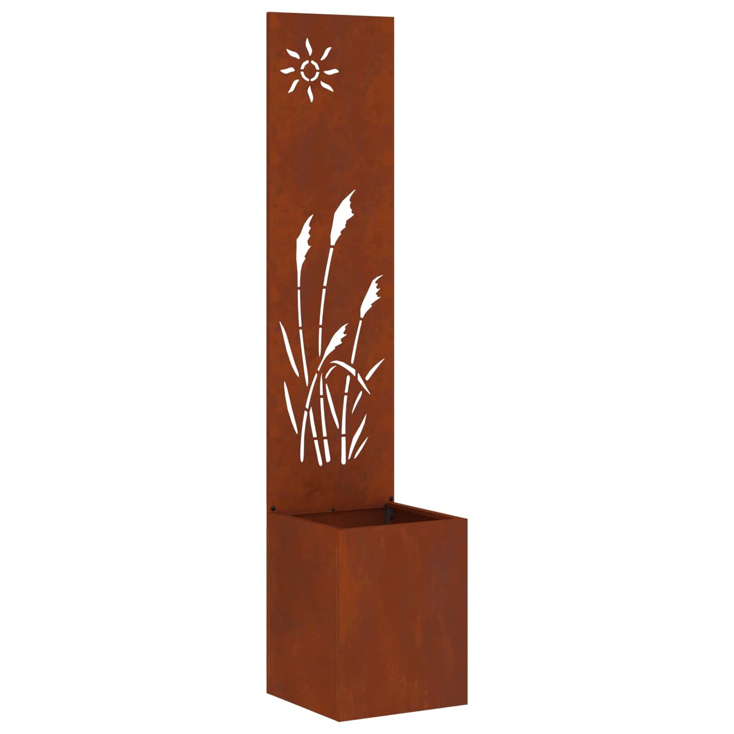 vidaXL Οθόνη Ιδιωτικότητας Κήπου Σκ rusty 32 x 140 εκ.
