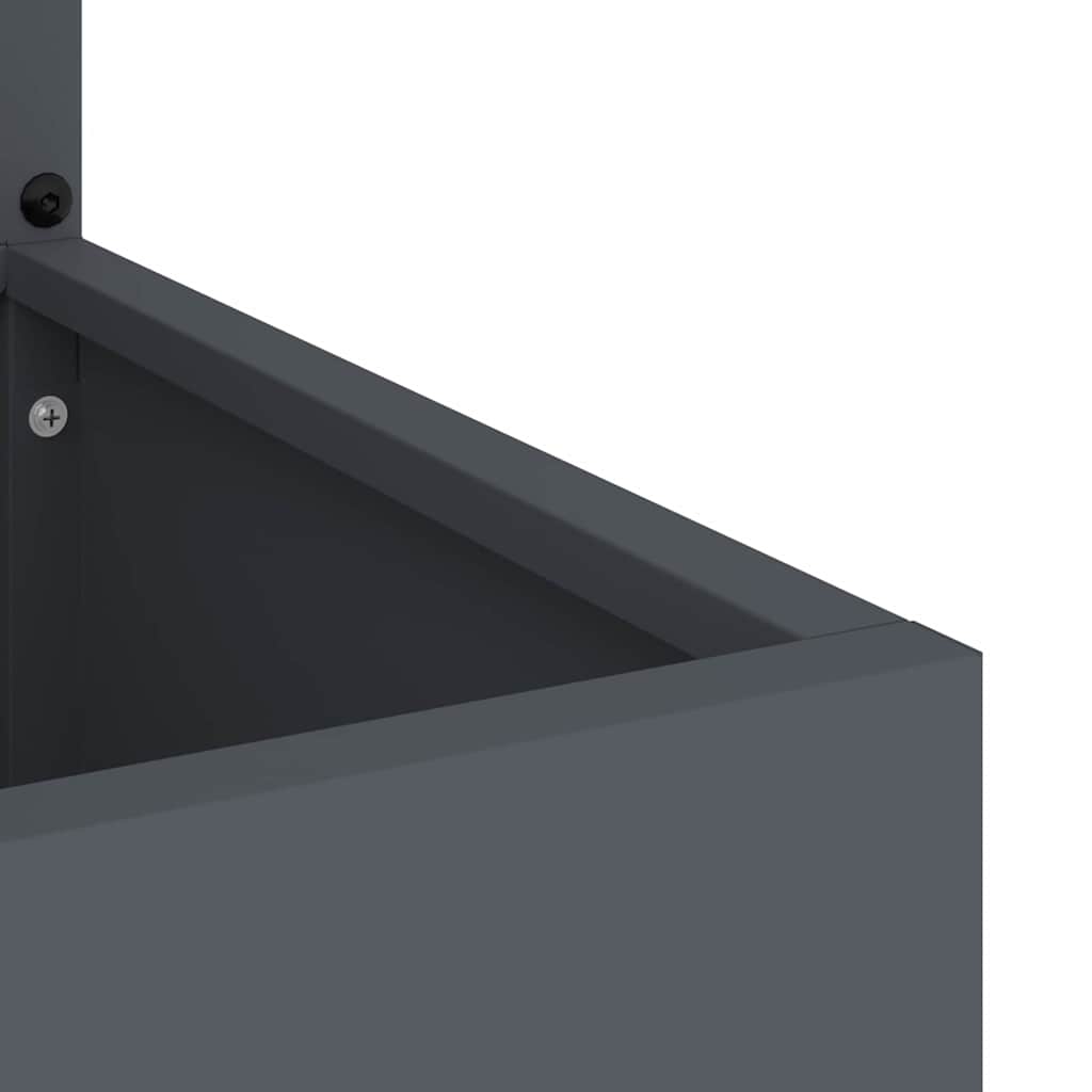 vidaXL Οθόνη Ιδιωτικότητας Κήπου Ανθρακί 32 x 140 εκ.