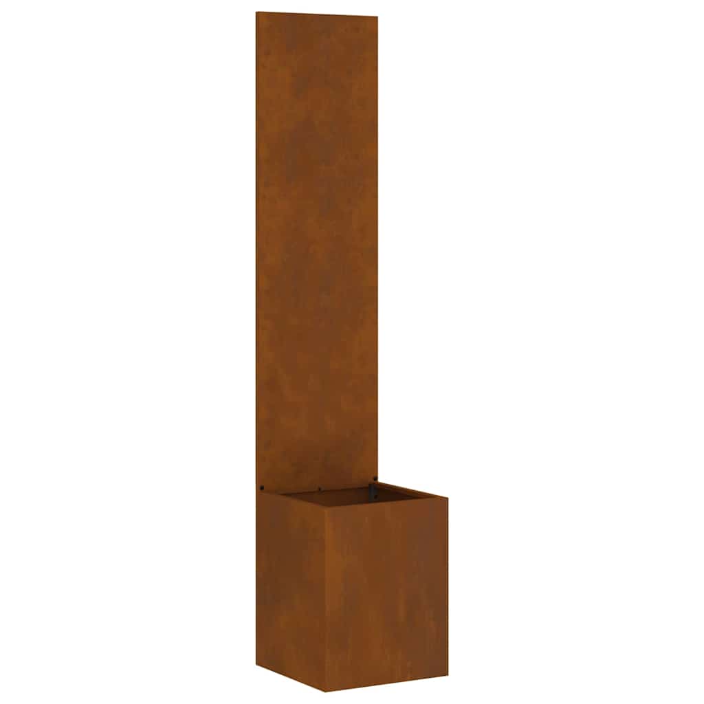 vidaXL Οθόνη Ιδιωτικότητας Κήπου Σκ rusty 32 x 140 εκ.
