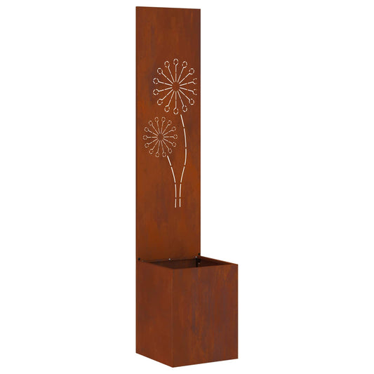 vidaXL Οθόνη Ιδιωτικότητας Κήπου Σκ rusty 32 x 140 εκ.