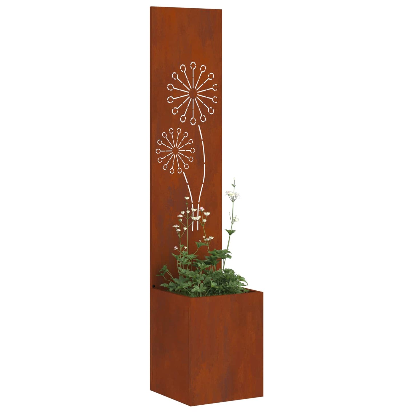 vidaXL Οθόνη Ιδιωτικότητας Κήπου Σκ rusty 32 x 140 εκ.