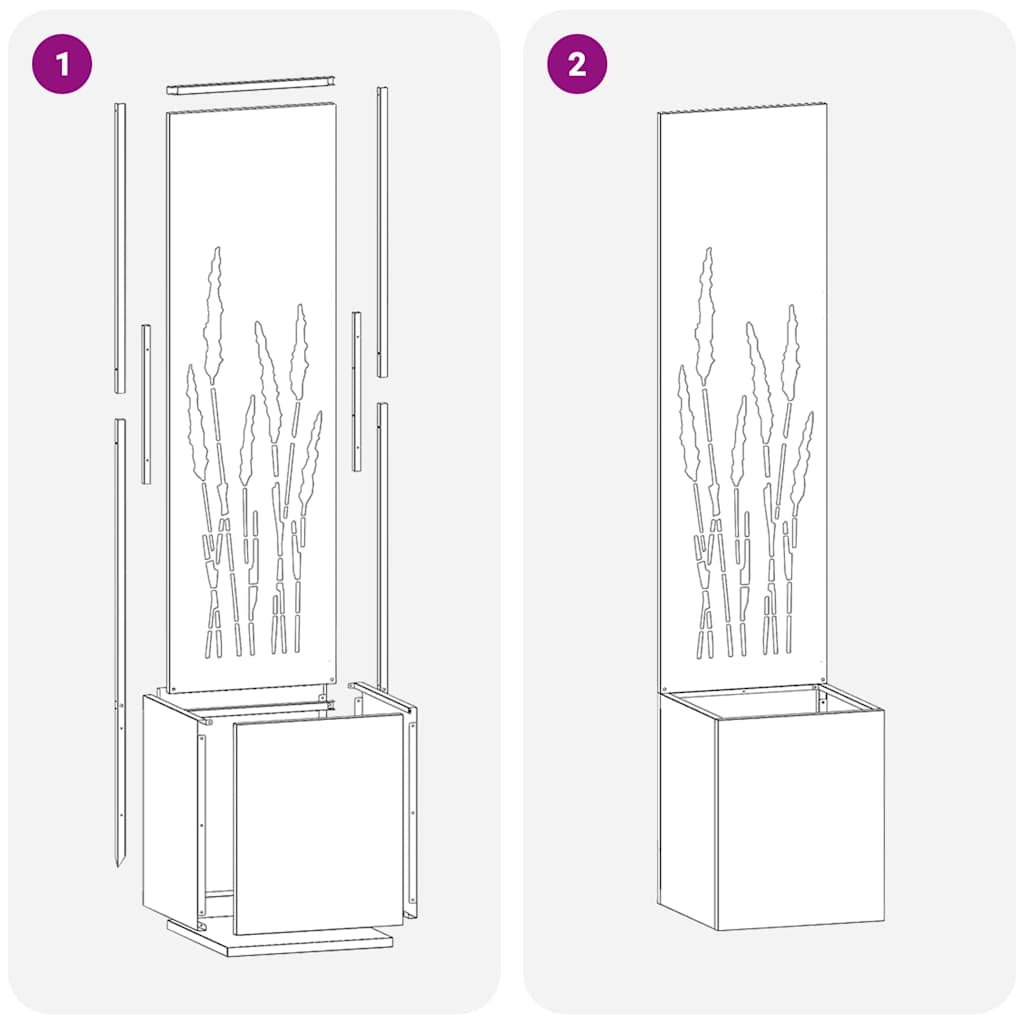vidaXL Οθόνη Ιδιωτικότητας Κήπου Μαιανδρικό σχέδιο Λαδί 32 x 140 εκ.