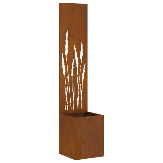 vidaXL Οθόνη Ιδιωτικότητας Κήπου Σκ rusty 32 x 140 εκ.