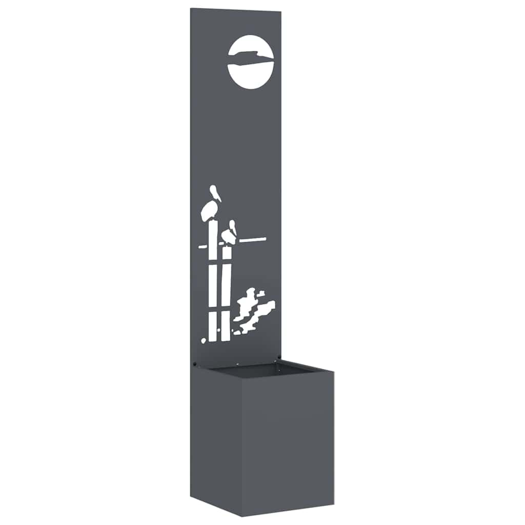 vidaXL Οθόνη Ιδιωτικότητας Κήπου Ανθρακί 32 x 140 εκ.