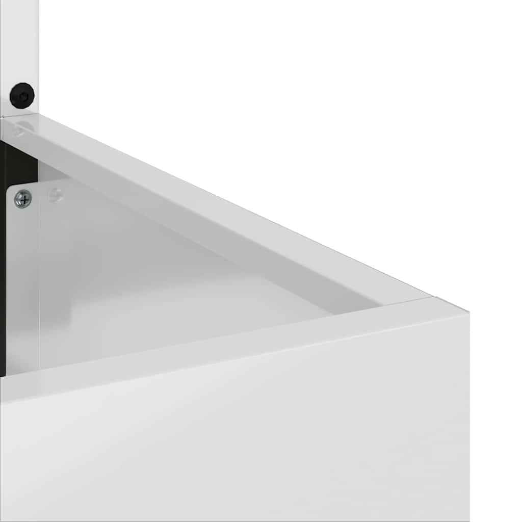 vidaXL Οθόνη Ιδιωτικότητας Κήπου Μαιανδρικό σχέδιο Ασημί 32 x 140 εκ.