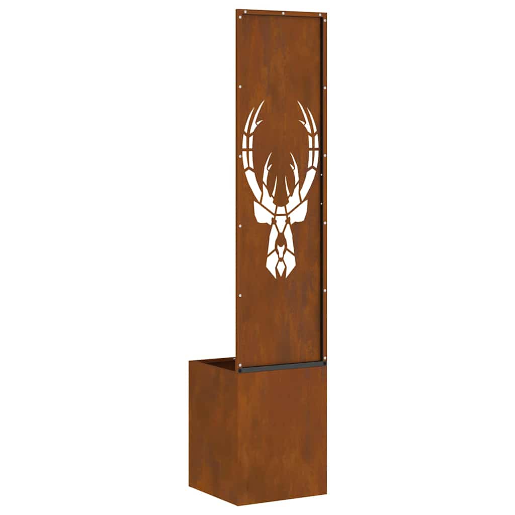 vidaXL Οθόνη Ιδιωτικότητας Κήπου Animal Print Σκ rusty 32 x 140 εκ.