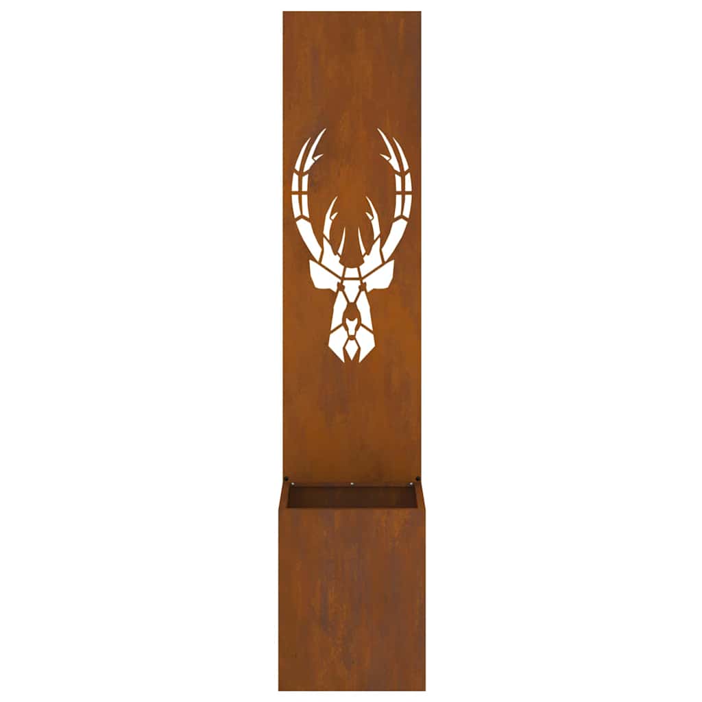 vidaXL Οθόνη Ιδιωτικότητας Κήπου Animal Print Σκ rusty 32 x 140 εκ.