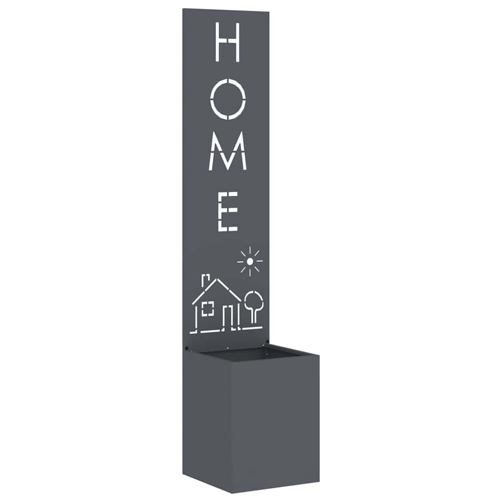 vidaXL Οθόνη Ιδιωτικότητας Κήπου Ανθρακί 32 x 140 εκ.