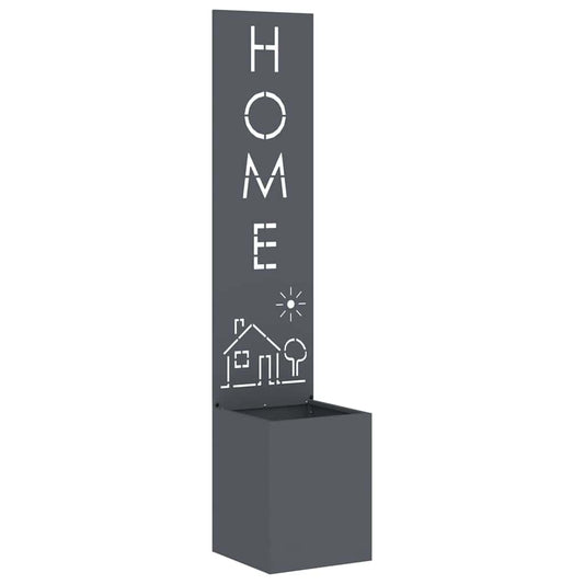 vidaXL Οθόνη Ιδιωτικότητας Κήπου Ανθρακί 32 x 140 εκ.