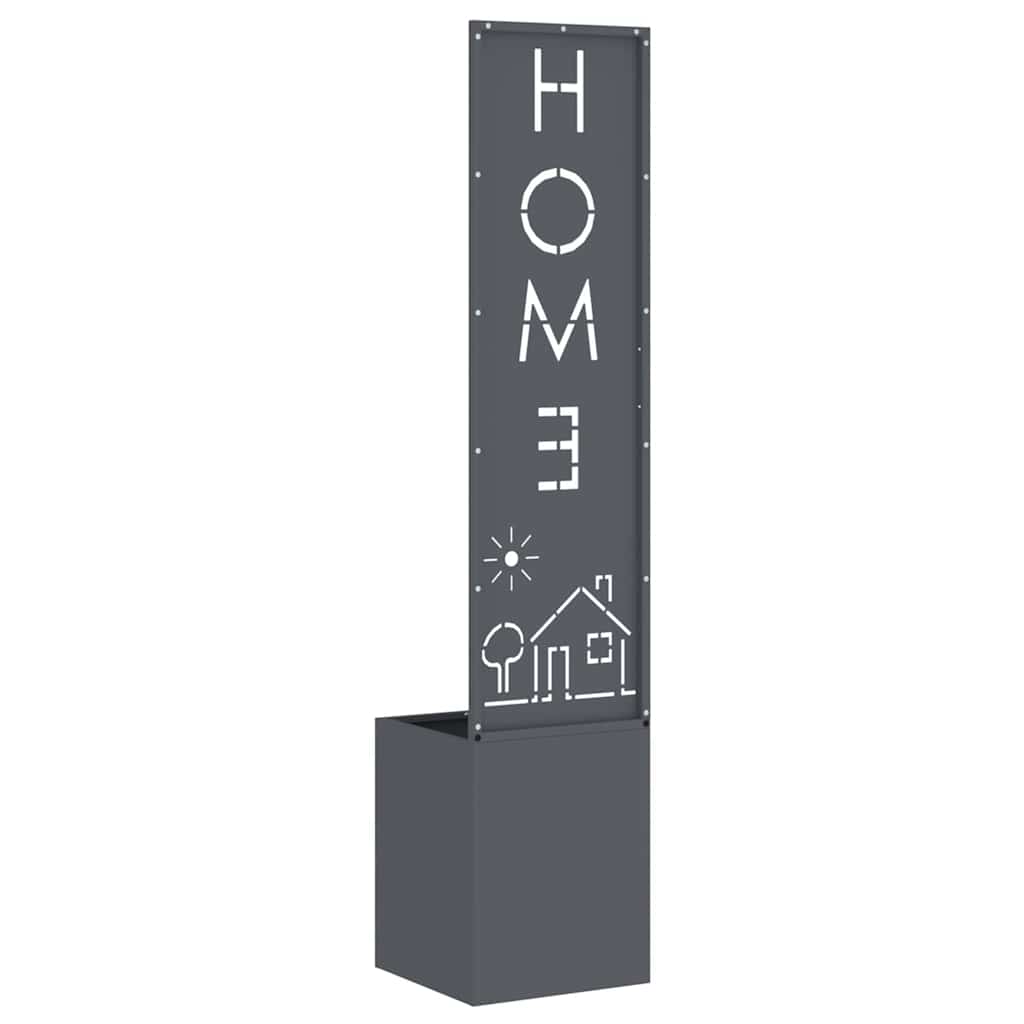 vidaXL Οθόνη Ιδιωτικότητας Κήπου Ανθρακί 32 x 140 εκ.