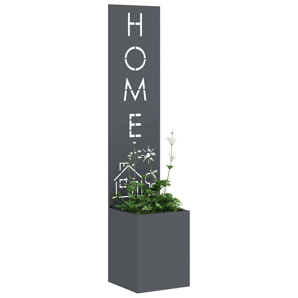 vidaXL Οθόνη Ιδιωτικότητας Κήπου Ανθρακί 32 x 140 εκ.