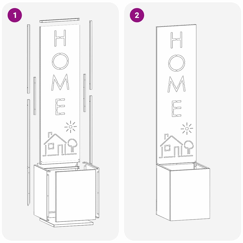 vidaXL Οθόνη Ιδιωτικότητας Κήπου Μαιανδρικό σχέδιο Λαδί 32 x 140 εκ.