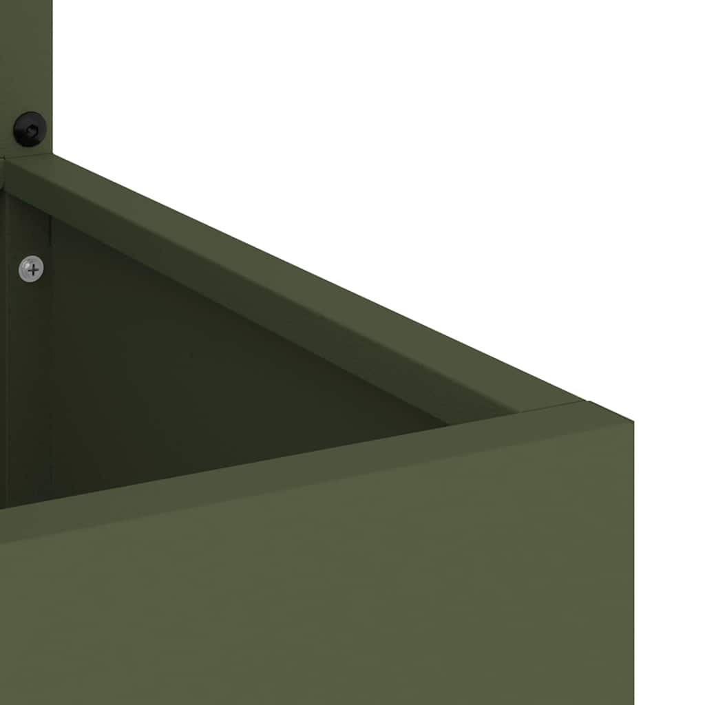 vidaXL Οθόνη Ιδιωτικότητας Κήπου Μαιανδρικό σχέδιο Λαδί 50 x 140 cm