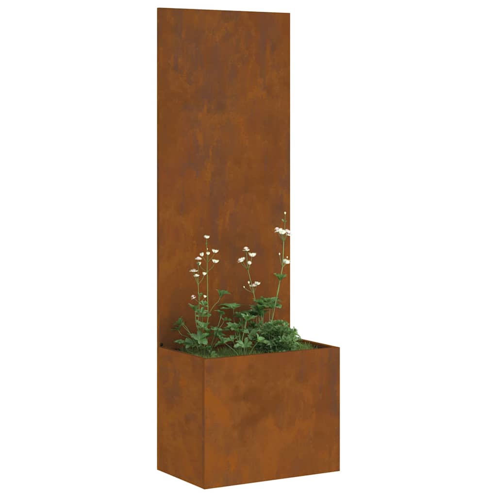 vidaXL Οθόνη Ιδιωτικότητας Κήπου Σκ rusty 50 x 140 cm