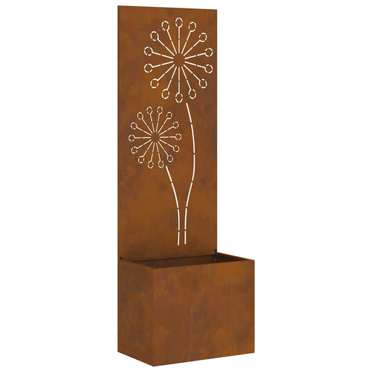 vidaXL Οθόνη Ιδιωτικότητας Κήπου Σκ rusty 50 x 140 cm