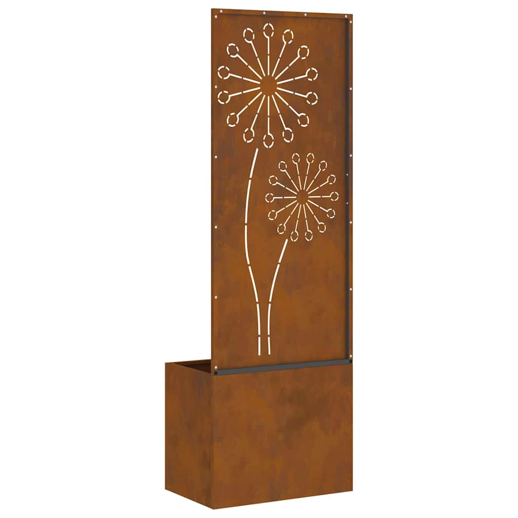 vidaXL Οθόνη Ιδιωτικότητας Κήπου Σκ rusty 50 x 140 cm