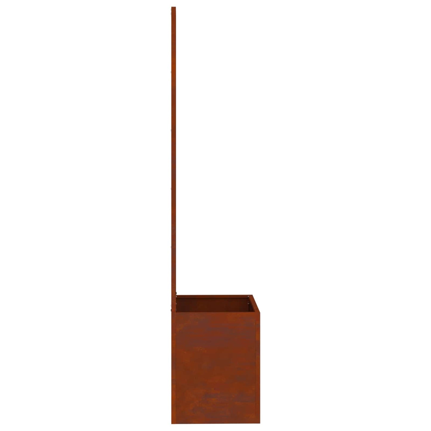 vidaXL Οθόνη Ιδιωτικότητας Κήπου Floral Σκ rusty 50 x 32 x 150 εκ