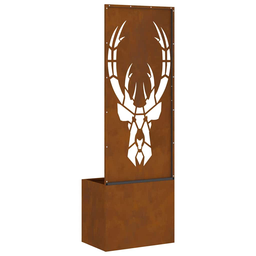 vidaXL Οθόνη Ιδιωτικότητας Κήπου Animal Print Σκ rusty 50 x 140 cm