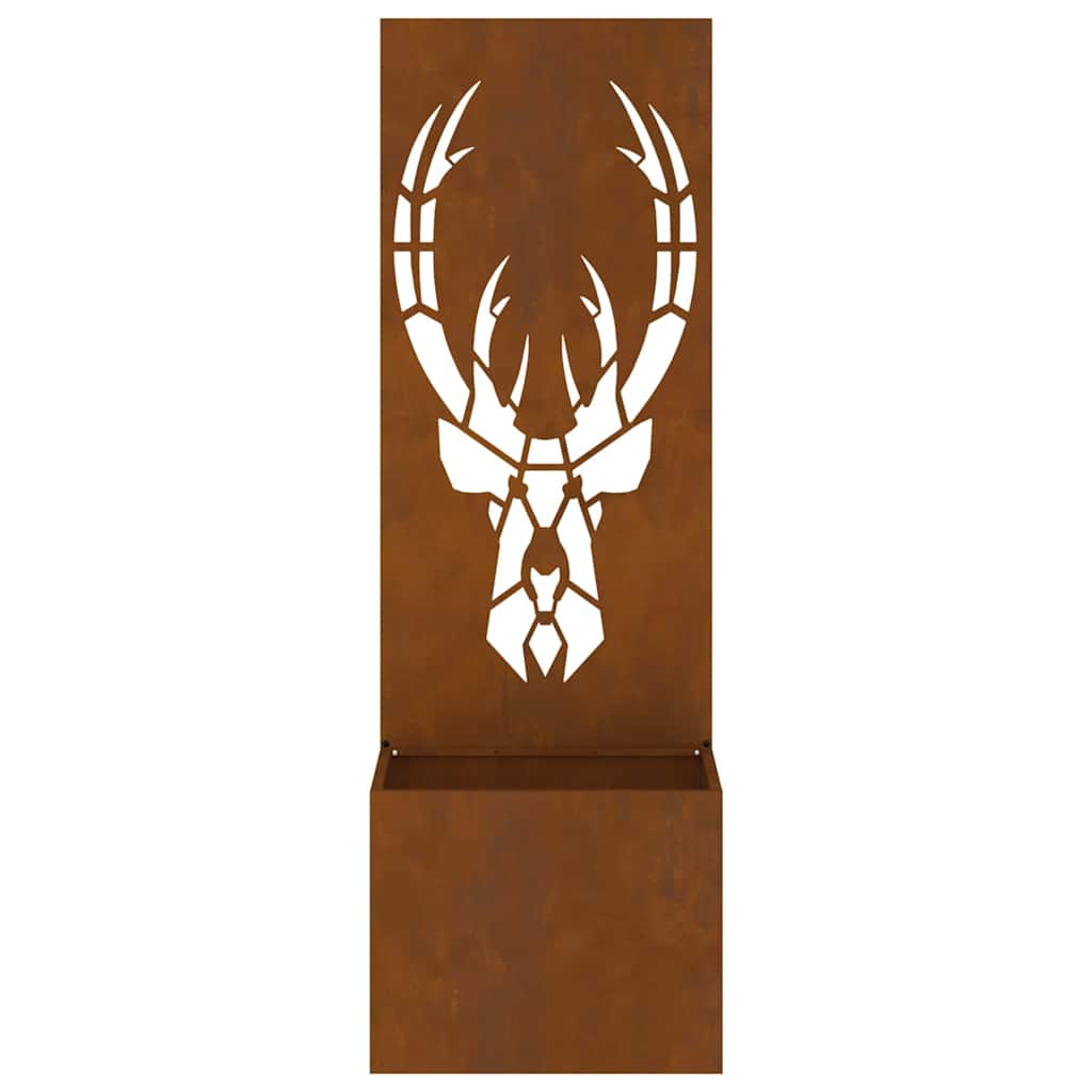 vidaXL Οθόνη Ιδιωτικότητας Κήπου Animal Print Σκ rusty 50 x 140 cm