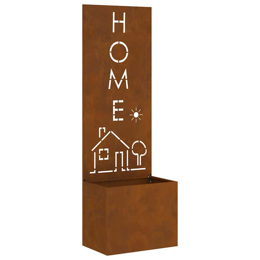 vidaXL Οθόνη Ιδιωτικότητας Κήπου Σκ rusty 50 x 140 cm