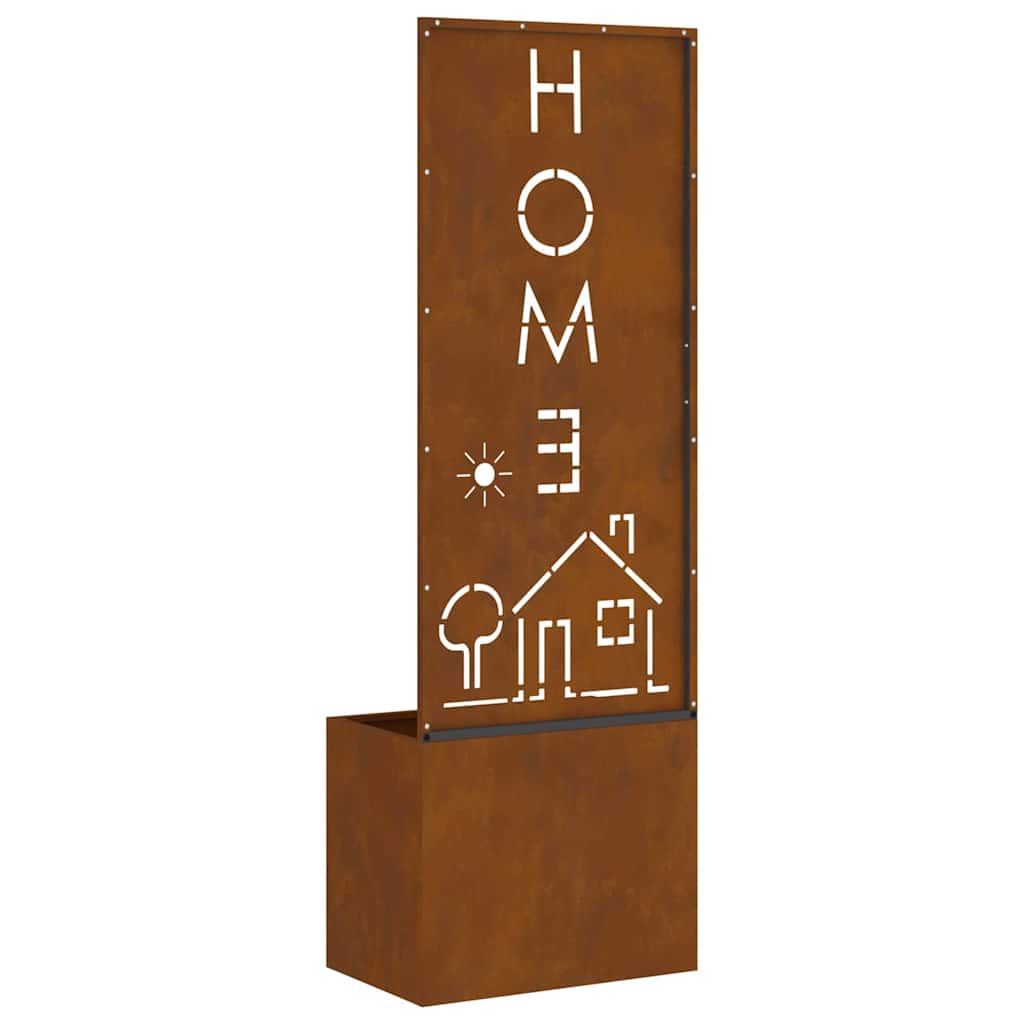 vidaXL Οθόνη Ιδιωτικότητας Κήπου Σκ rusty 50 x 140 cm