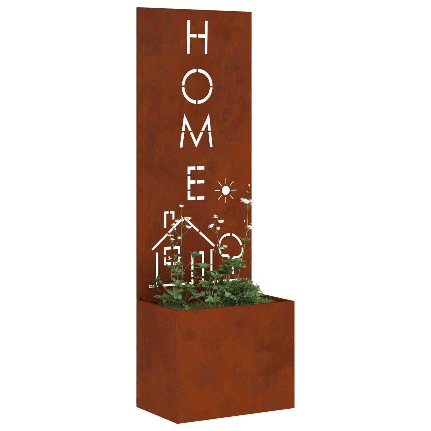 vidaXL Οθόνη Ιδιωτικότητας Κήπου Σκ rusty 50 x 140 cm