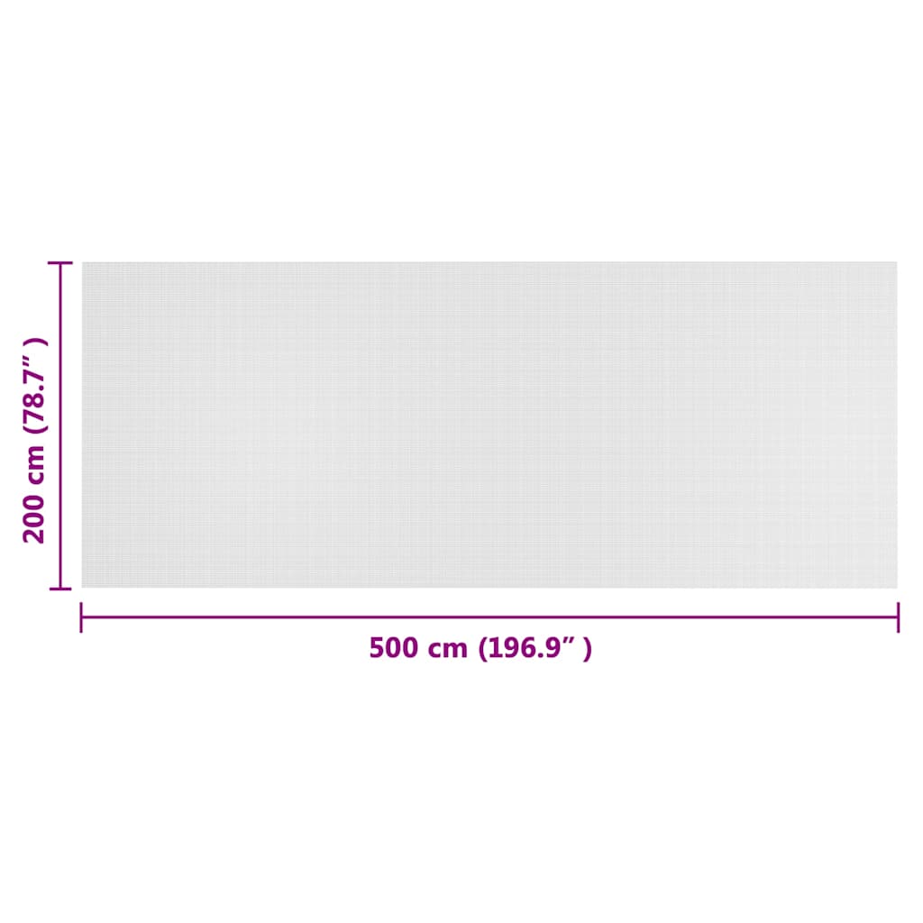 vidaXL Δίκτυο Έντομα Λευκό 2 x 5 m Πολυαιθυλένιο