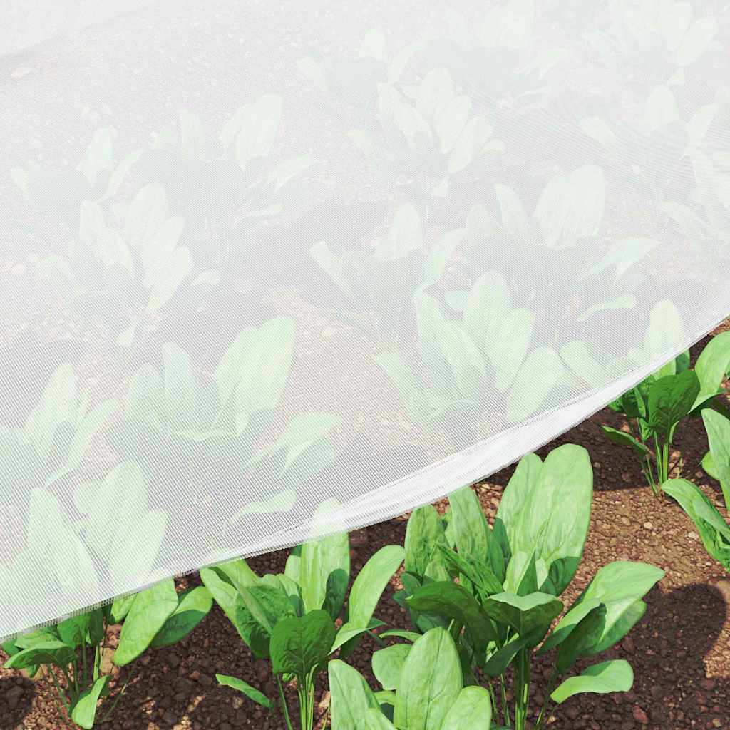 vidaXL Δίκτυο Έντομα Λευκό 2 x 10 m Πολυαιθυλένιο