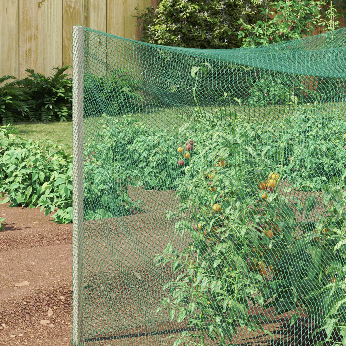 vidaXL Δίχτυ Προστασίας για Πουλιά Πράσινο 2 x 5 m Πολυαιθυλένιο