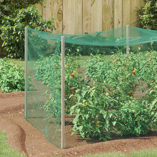 vidaXL Δίχτυ Προστασίας για Πουλιά Πράσινο 2 x 10 m Πολυαιθυλένιο