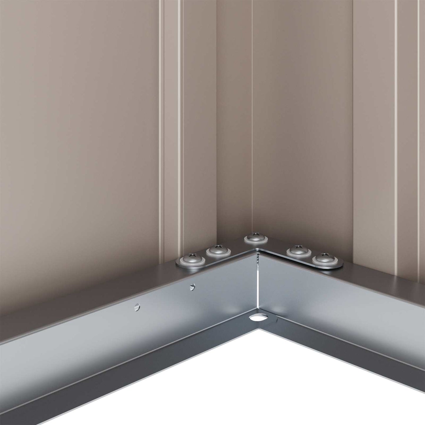 vidaXL Κουτί αποθήκευσης κήπου Μαύρο 101 x 56,5 x 50 εκ Ατσάλι