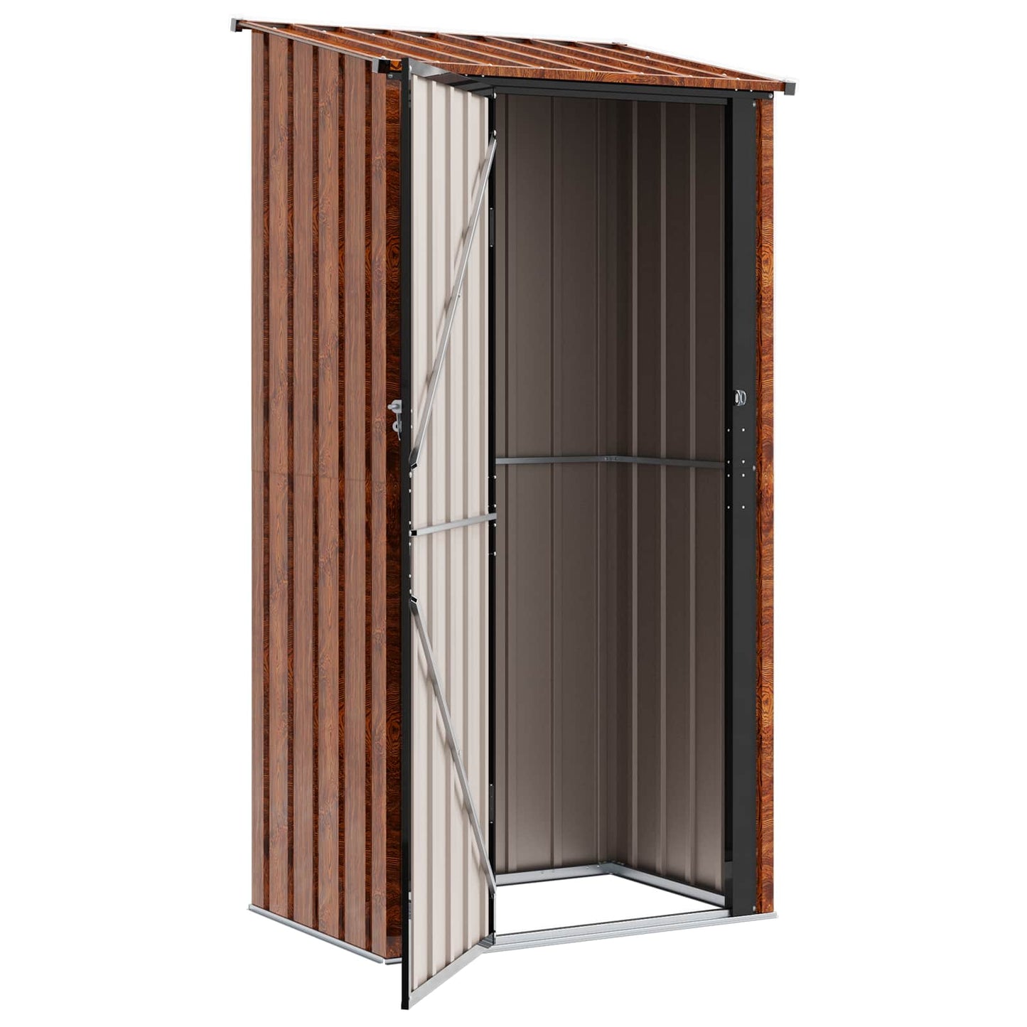 vidaXL Κηποσυνθέσεις Καφέ 103 x 74 x 200 εκ Μέταλλο
