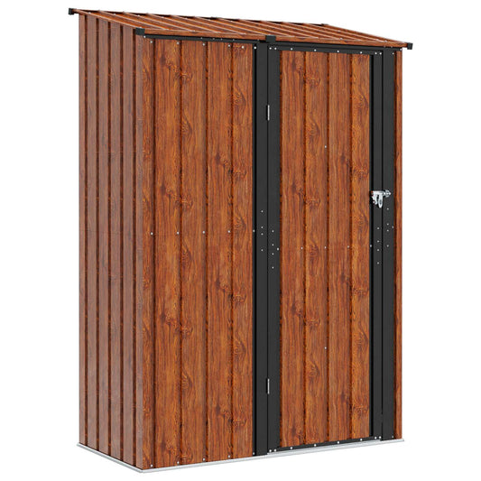 vidaXL Κηποσυνθέσεις Καφέ 140,5 x 74 x 200 εκ Μέταλλο