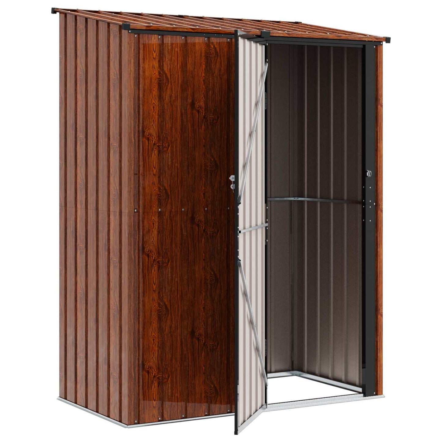 vidaXL Κηποσυνθέσεις Καφέ 153,5 x 86 x 200 εκ Μέταλλο