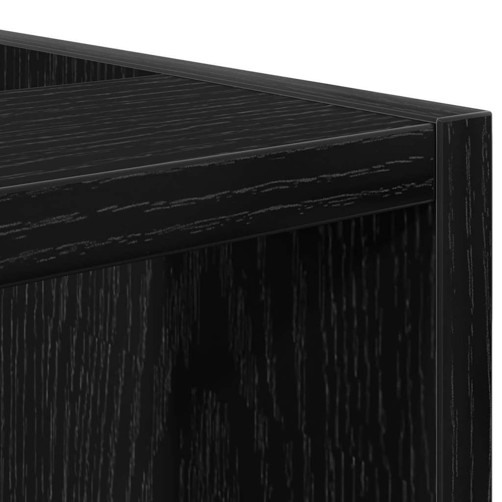 vidaXL Βάση Ντουλάπας Κουζίνας Riga Μαύρη δρυς 40 x 44,5 x 81,5 εκ.