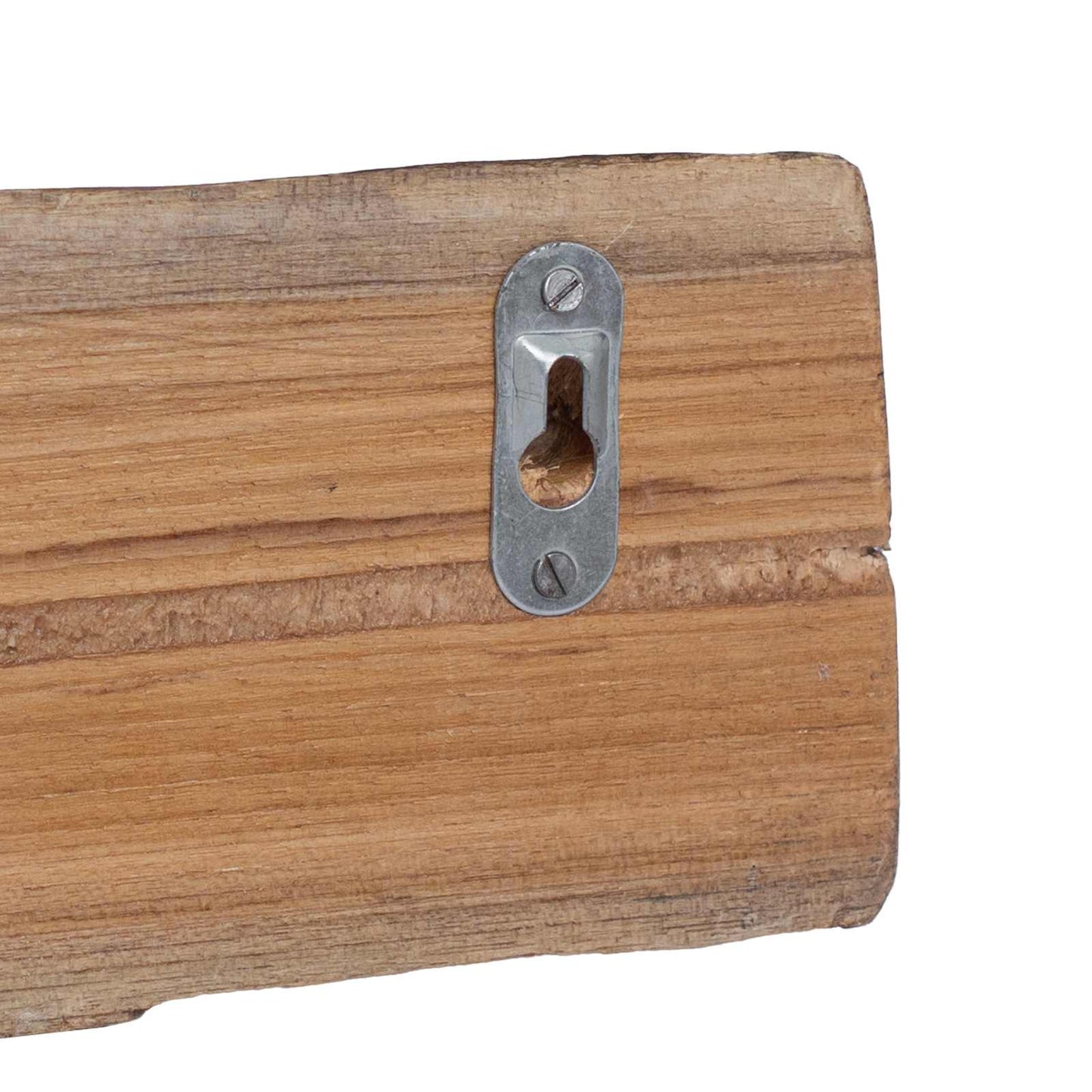 vidaXL Κρεμάστρα Καφέ 50 x 8 x 12 εκ Στερεό Ανακτηθέν Ξύλο