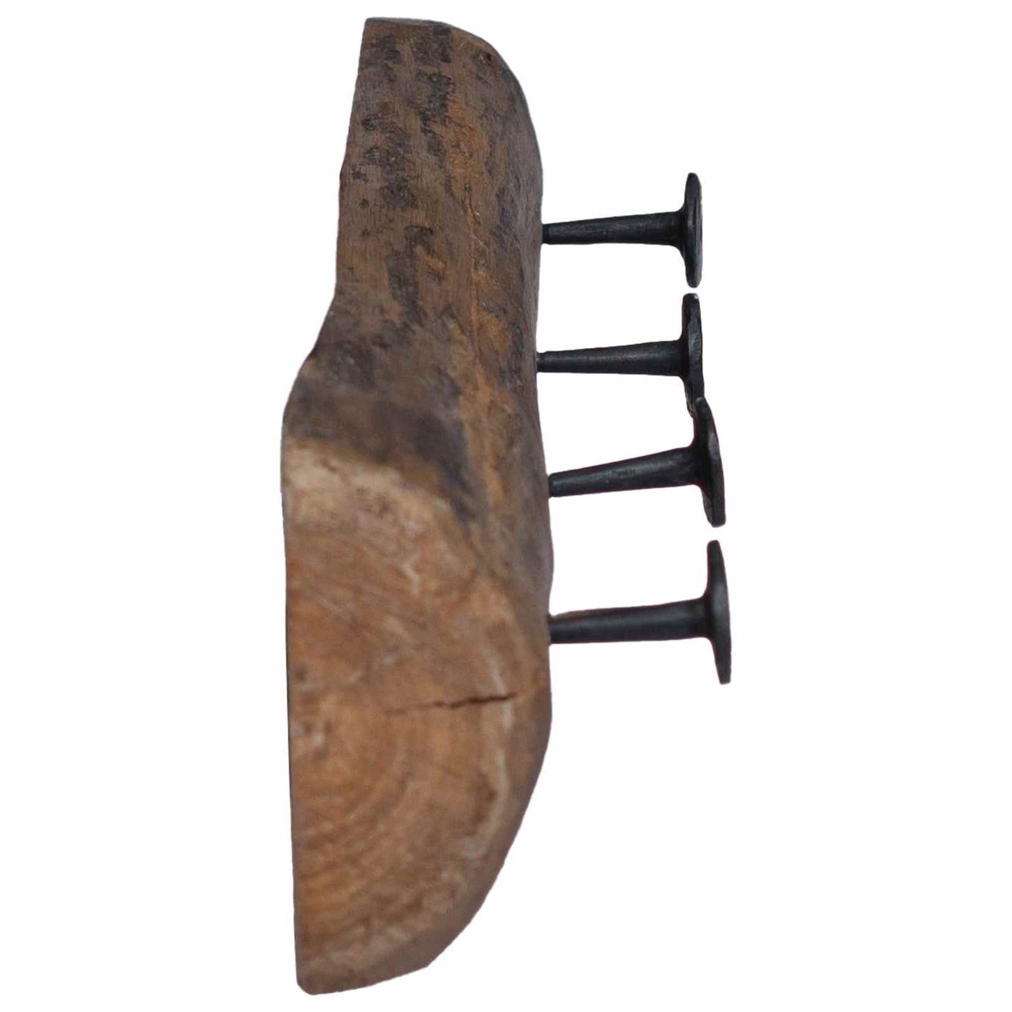 vidaXL Κρεμάστρα Καφέ 50 x 8 x 12 εκ Στερεό Ανακτηθέν Ξύλο