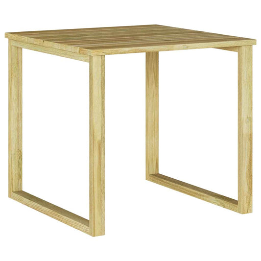 vidaXL Τραπέζι Ξαπλώστρας Καφέ 50.5 x 50.5 x 46 εκ.