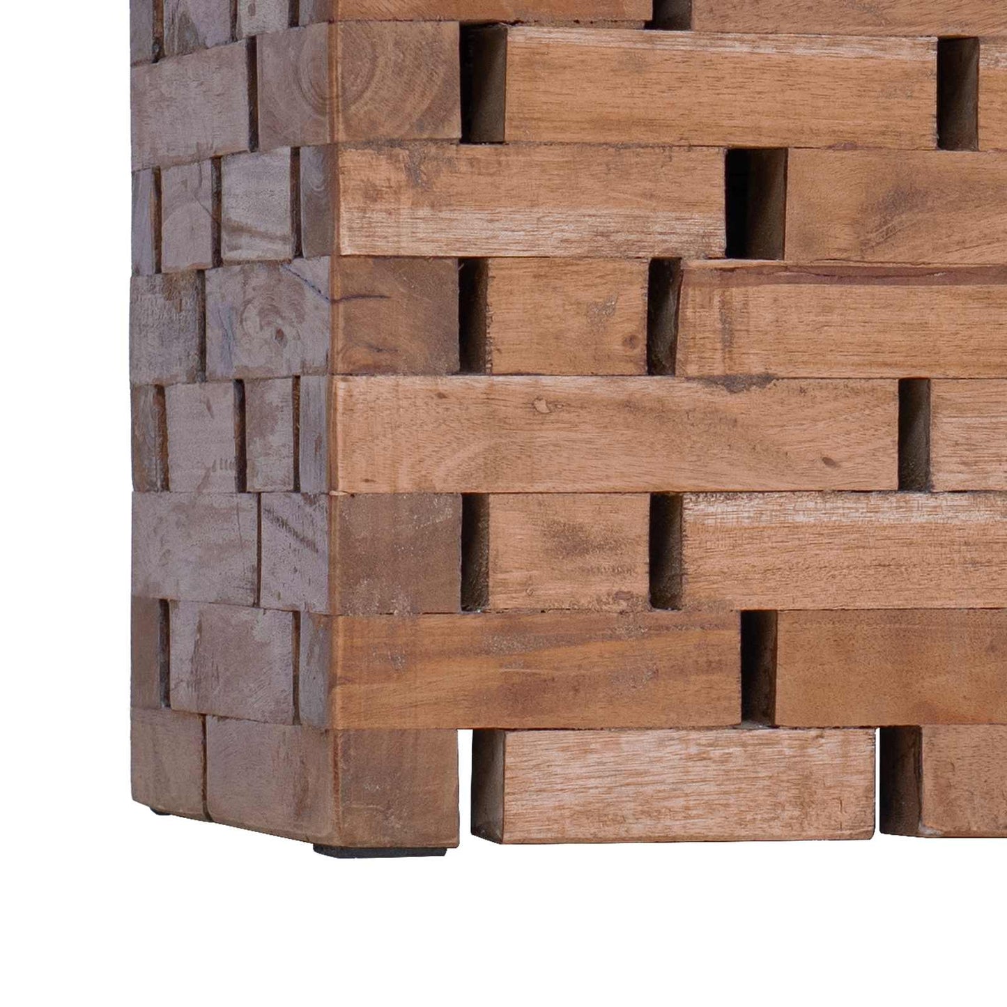 vidaXL Σκαμνί Φυσικό 29 x 29 x 48 εκ. Μασίφ ανακυκλωμένο ξύλο