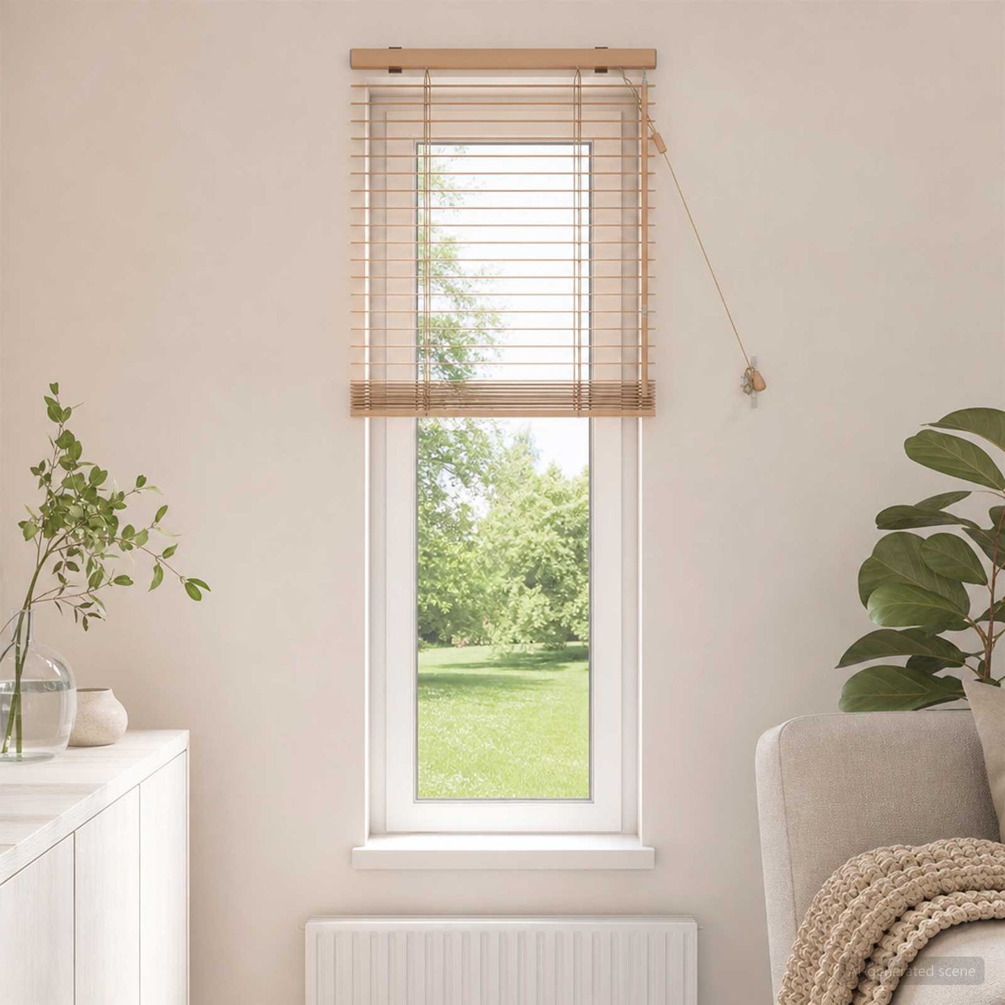 vidaXL Βενετσιάνικη Σκίαση Όψη Δρύς 65 x 160 εκ. 35 mm