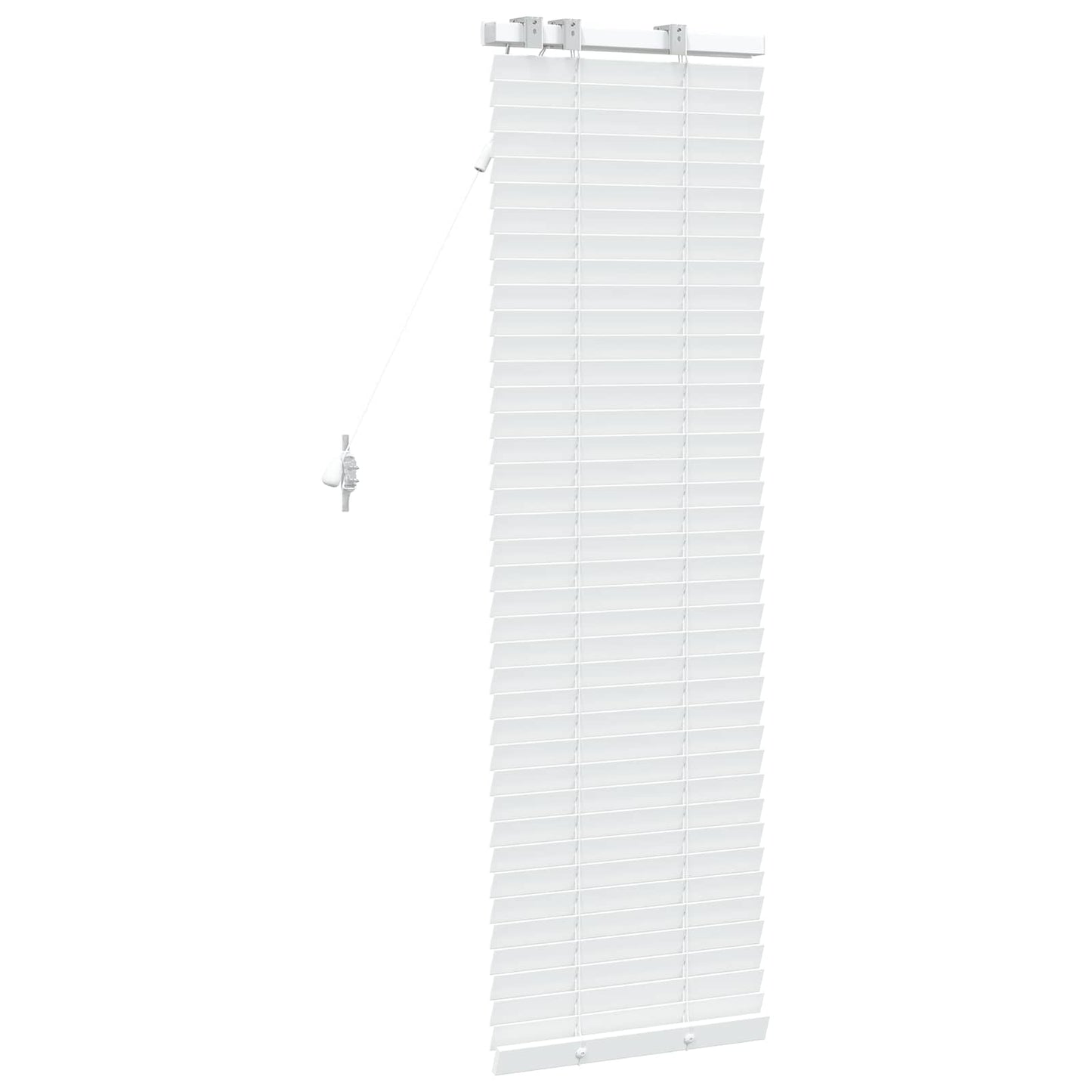vidaXL Βενετσιάνικη Σκίαση Λευκό 40 x 130 εκ 35 mm