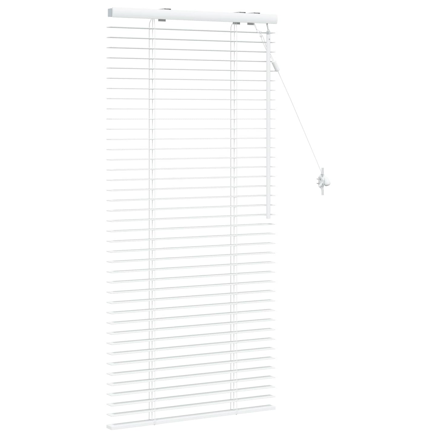 vidaXL Βενετσιάνικη Σκίαση Λευκό 65 x 130 εκ 35 mm