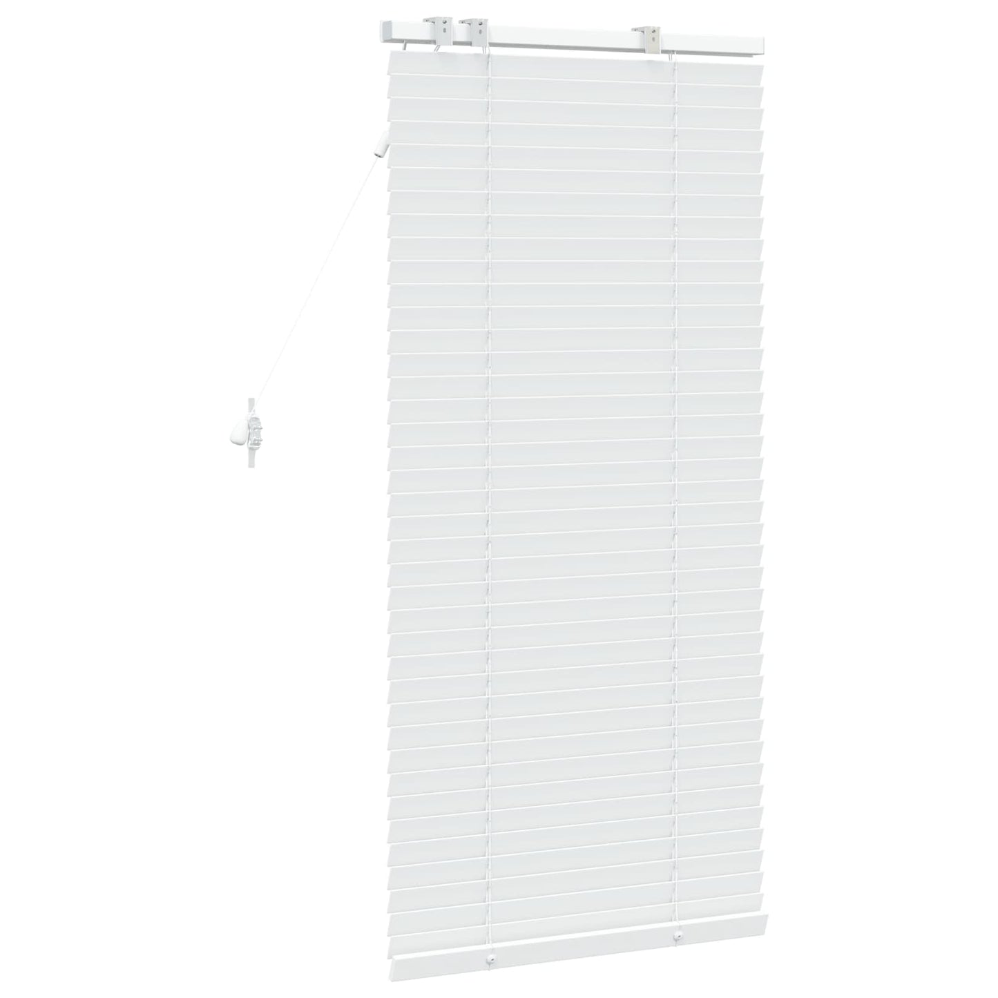 vidaXL Βενετσιάνικη Σκίαση Λευκό 65 x 130 εκ 35 mm