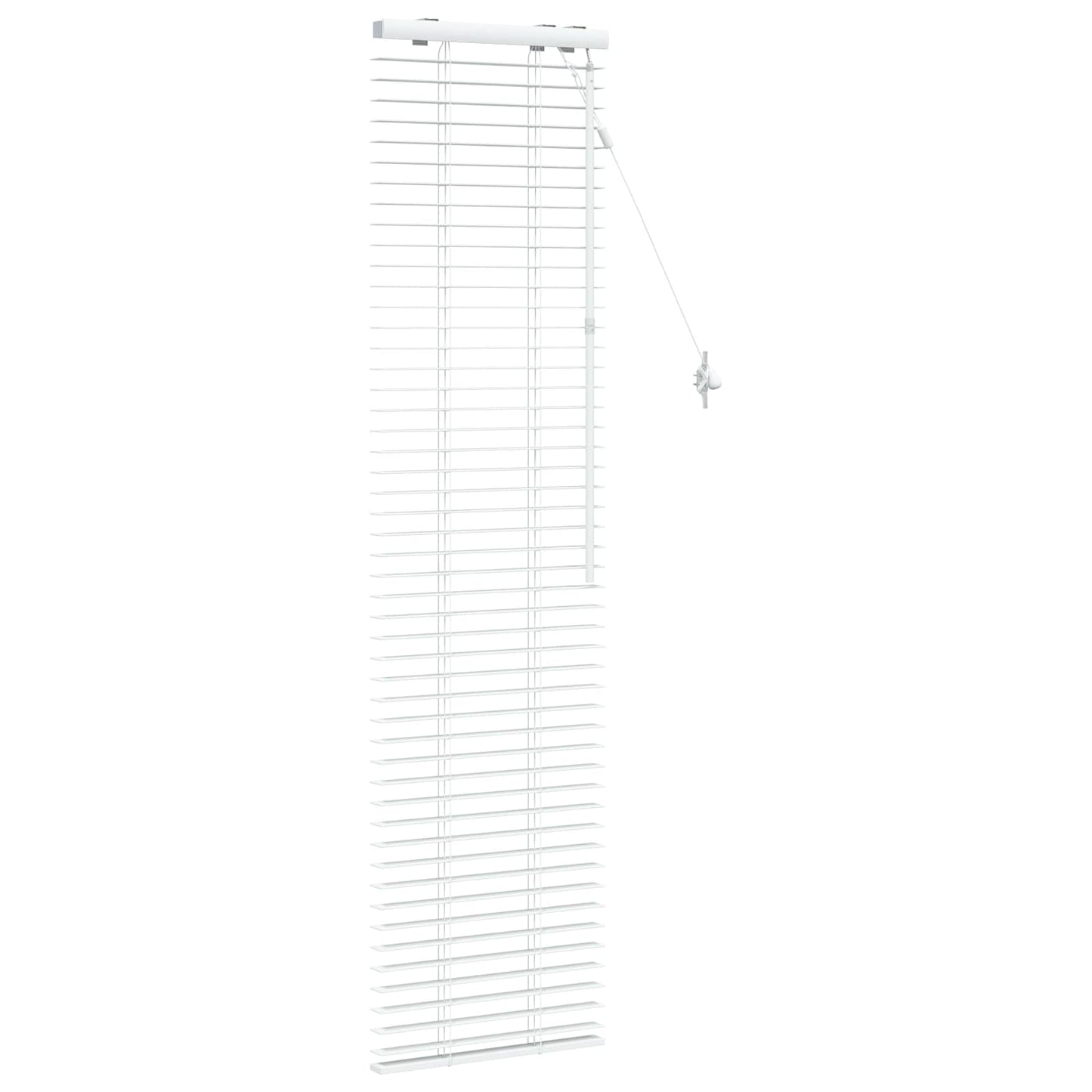 vidaXL Βενετσιάνικη Σκίαση Λευκό 40 x 160 cm 35 mm