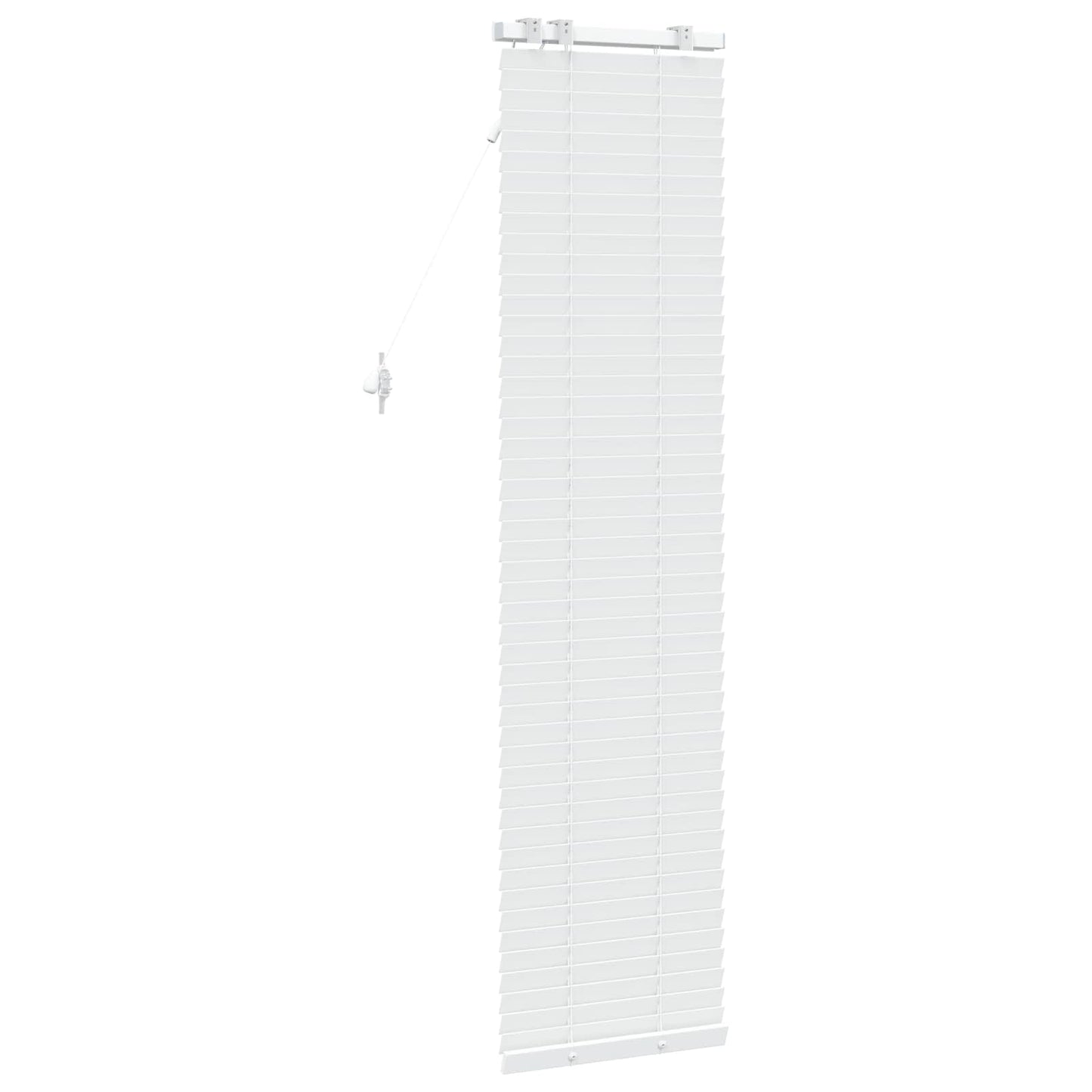 vidaXL Βενετσιάνικη Σκίαση Λευκό 40 x 160 cm 35 mm