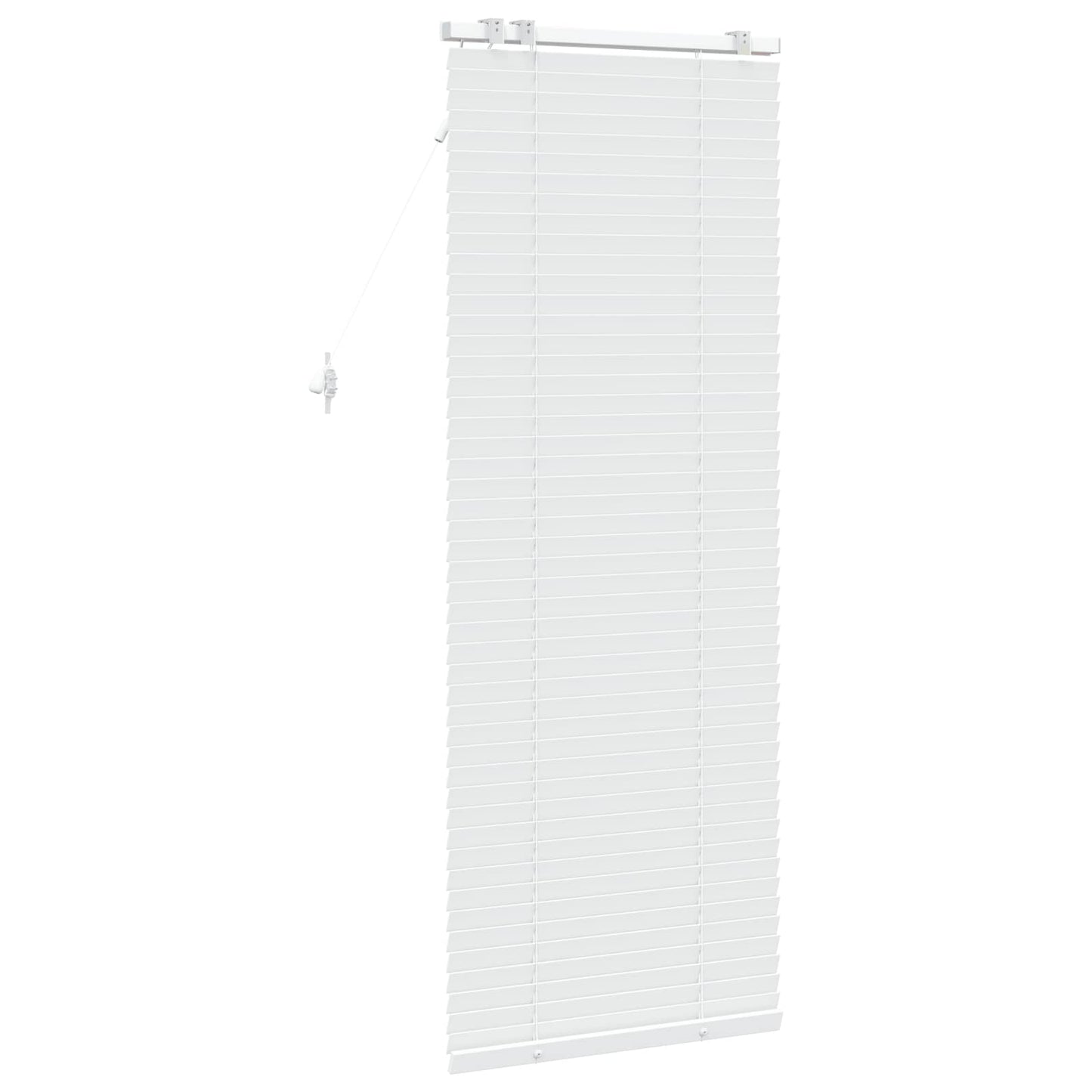 vidaXL Βενετσιάνικη Σκίαση Λευκό 65 x 160 εκ. 35 mm