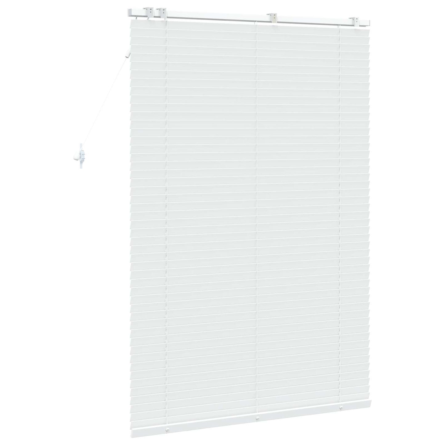 vidaXL Βενετσιάνικη Σκίαση Λευκό 100 x 160 cm 35 mm